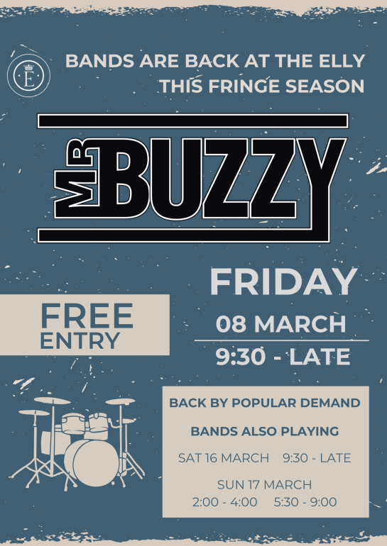 Mr Buzzy 8th March